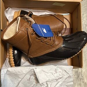 JBL Brown and Black Winter & Rain Boots